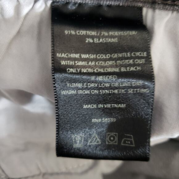 KUT From The Kloth Jeans Sz 16 Womens Connie Ankle Skinny Gray Stretch Soft‎ - Picture 7 of 11